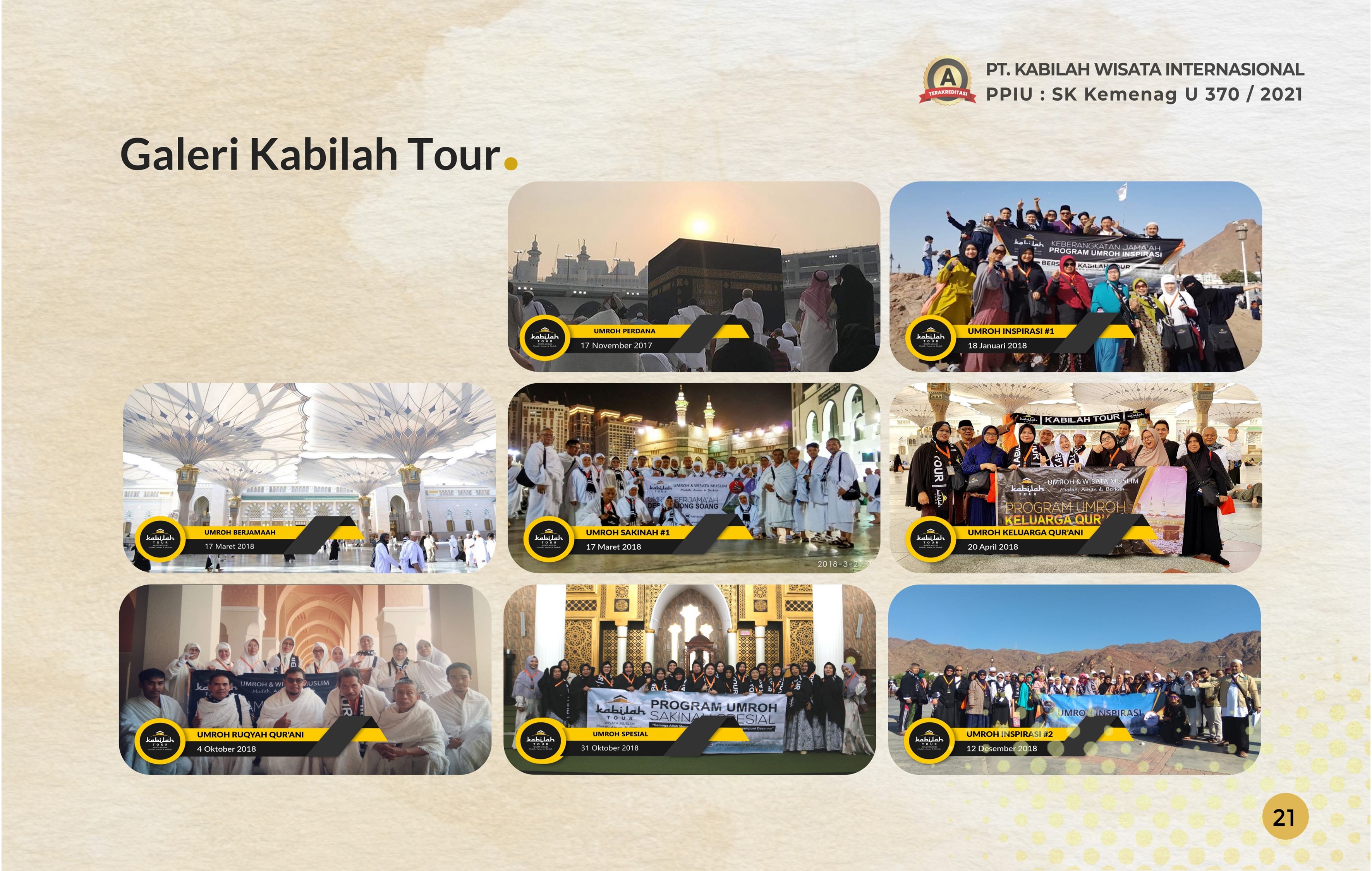 Company Profile Kabilah Tour — Slide 23
