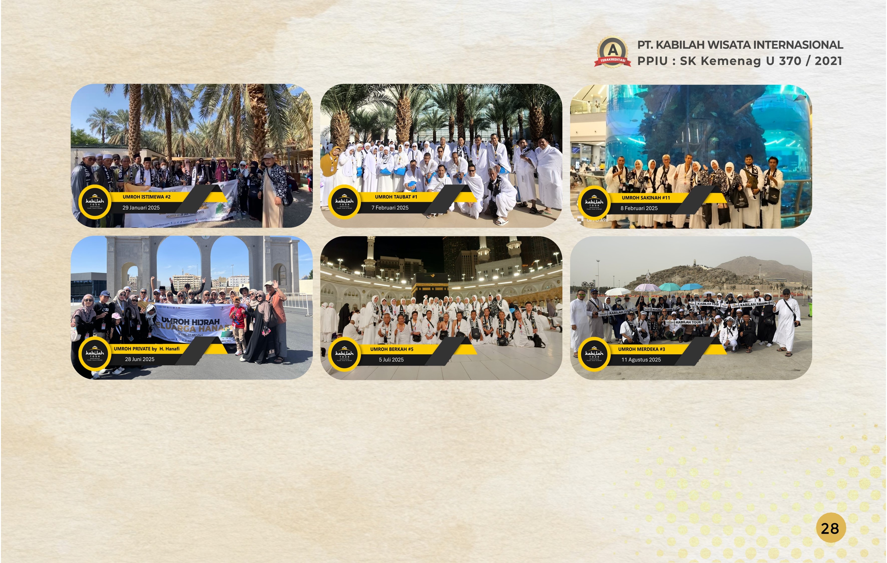 Company Profile Kabilah Tour — Slide 30